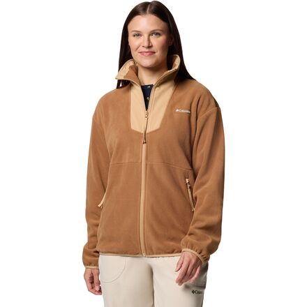 (取寄) コロンビア レディース セコイア グローブ フル-ジップ フリース ジャケット - ウィメンズ Columbia women Sequoia Grove Full-Zip Fleece Jacket - Women's Camel Brown/Canoe