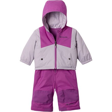 (取寄) コロンビア インファント ダブル フレーク リ セット - インファンツ Columbia infant Double Flake II Set - Infants' Lavender Pearl/Razzle