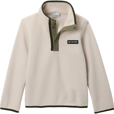 (取寄) コロンビア キッズ ヘルベティア リ 1/2-スナップ フリース ジャケット - キッズ Columbia kids Helvetia II 1/2-Snap Fleece Jacket - Kids' Dark Stone/Stone Green|ジェットラグ店