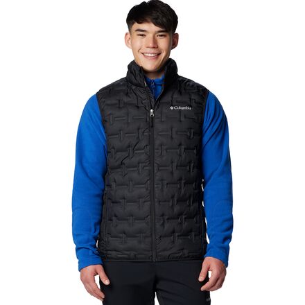 (取寄) コロンビア メンズ デルタ リッジ リ ダウン ベスト - メンズ Columbia men Delta Ridge II Down Vest - Men's Black|ジェットラグ店