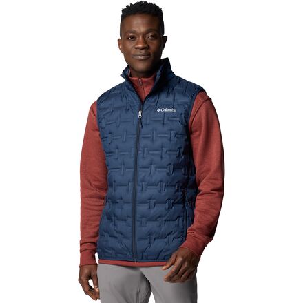 (取寄) コロンビア メンズ デルタ リッジ リ ダウン ベスト - メンズ Columbia men Delta Ridge II Down Vest - Men's Collegiate Navy
