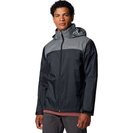 (取寄) コロンビア メンズ グレンネーカー レイク リ レイン ジャケット - メンズ Columbia men Glennaker Lake II Rain Jacket - Men's Black/City Grey｜ジェットラグ店
