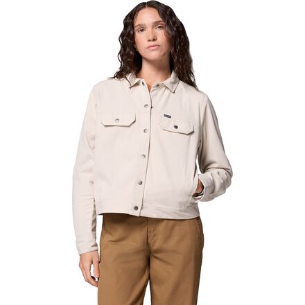 (取寄) コロンビア レディース ブルー ポイント クリーク ショート コーデュロイ シャツ ジャケット - ウィメンズ Columbia women Blue Point Creek Short Corduroy Shirt Jacket - Women's Dark Stone｜ジェットラグ店
