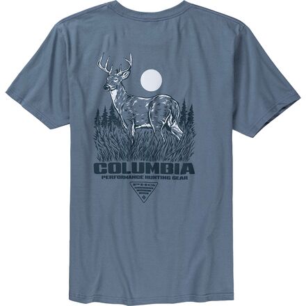 (取寄) コロンビア メンズ ショートスリーブ T-シャツ - メンズ Columbia men Dewie Short-Sleeve T-Shirt - Men's Steel