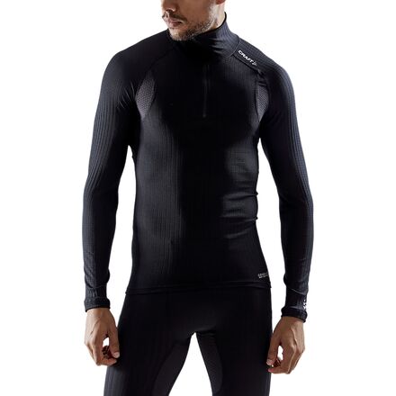 (取寄) クラフト アクティブ エクストリーム X ジップ ロング-スローブ ベースレイヤー― トップ - メンズ Craft Active Extreme X Zip Long-Sleeve Baselayer Top - Men’s Black 25,943円