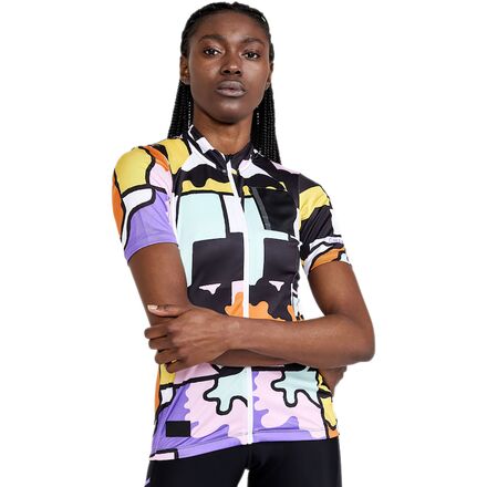 (取寄) クラフト レディース ADV バイク オフロード ショートスリーブ ジャージ - ウィメンズ Craft women Adv Bike Offroad Short-Sleeve Jersey - Women\'s Multi/Gum