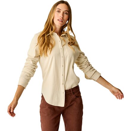 (取寄) カーヴ デザイン レディース フェアバンクス スーパーソフト シャツ - ウィメンズ Carve Designs women Fairbanks Supersoft Shirt - Women's Cement Heather
