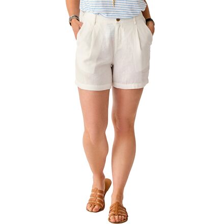 (取寄) カーヴ デザイン レディース スキ リネン ショート - ウィメンズ Carve Designs women Suki Linen Short - Women's Cloud Chambray