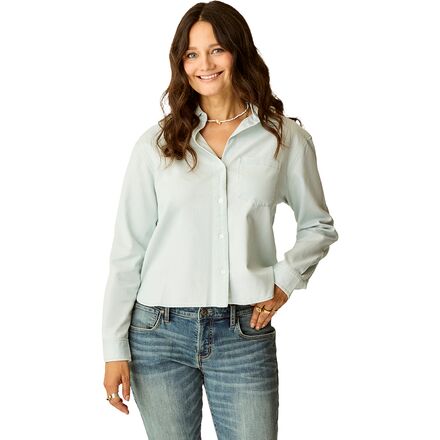 (取寄) カーヴ デザイン レディース クレア ツイル シャツ - ウィメンズ Carve Designs women Claire Twill Shirt - Women's Light Indigo