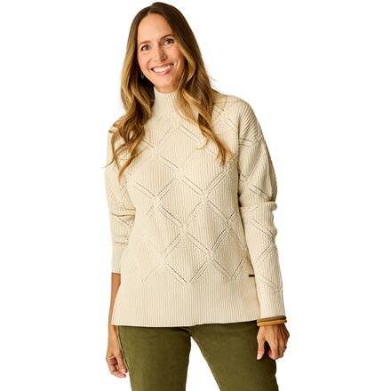(取寄) カーヴ デザイン レディース ウッドワード オールオーバー セーター - ウィメンズ Carve Designs women Woodward Allover Sweater - Women's Birch｜ジェットラグ店
