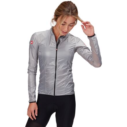 (取寄) カステリ レディース アリア シェル ジャケット - ウィメンズ Castelli women Aria Shell Jacket - Women\'s Silver Gray