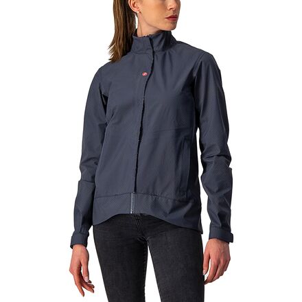 (取寄) カステリ レディース コミューター リフレックス ジャケット - ウィメンズ Castelli women Commuter Reflex Jacket - Women's Dark Steel Blue