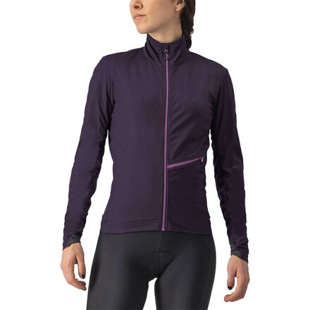 (取寄) カステリ レディース ゴー ジャケット - ウィメンズ Castelli women Go Jacket - Women's Night Shade/Purple Dew