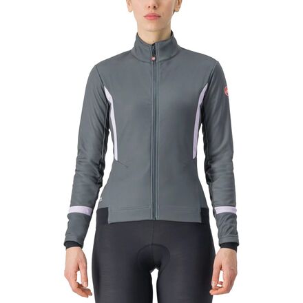 (取寄) カステリ レディース ディナミカ ジャケット - ウィメンズ Castelli women Dinamica Jacket - Women's Urban Gray/Orchid Petal