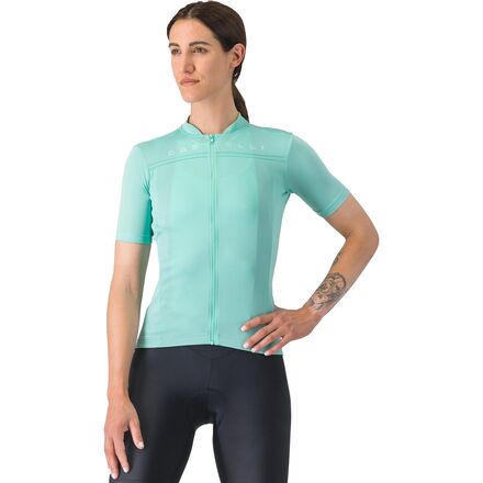 (取寄) カステリ レディース アニマ 4 ジャージ - ウィメンズ Castelli women Anima 4 Jersey - Women\'s Pool Blue