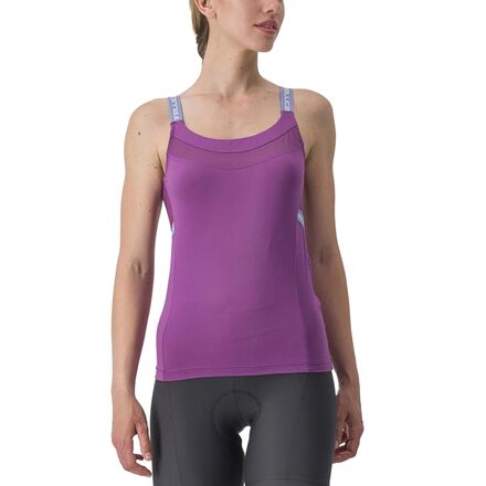 (取寄) カステリ レディース バヴェット トップ - ウィメンズ Castelli women Bavette Top - Women's Amethyst/Violet Mist