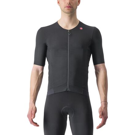 (取寄) カステリ メンズ プレミオ ブラック ジャージ - メンズ Castelli men Premio Black Jersey - Men's Light Black/Black