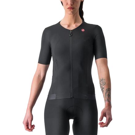 (取寄) カステリ レディース プレミオ ジャージ - ウィメンズ Castelli women Premio Jersey - Women's Light Black