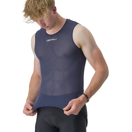 (取寄) カステリ メンズ プロ メッシュ 2.0 スリーブレス ベースレイヤー― - メンズ Castelli men Pro Mesh 2.0 Sleeveless Baselayer - Men's Belgian Blue 17,666円