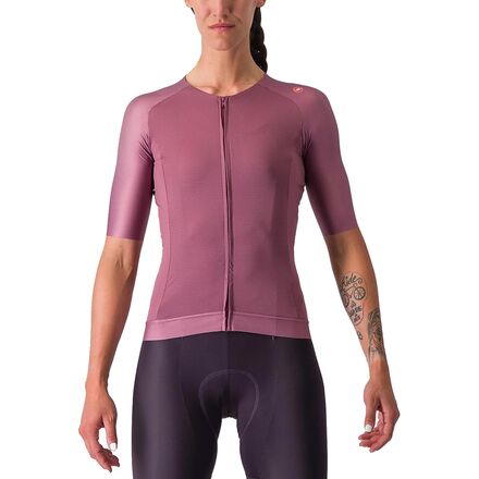 (取寄) カステリ レディース エアロ プロ 7.0 ジャージ - ウィメンズ Castelli women Aero Pro 7.0 Jersey - Women's Deep Purple｜ジェットラグ店