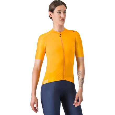 (取寄) カステリ レディース エスプレッソ ジャージ - ウィメンズ Castelli women Espresso Jersey - Women's Vivid Orange