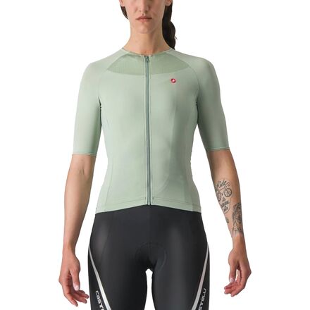 (取寄) カステリ レディース ベロシシマ 2 ジャージ - ウィメンズ Castelli women Velocissima 2 Jersey - Women's Defender Green/Twilight Blue