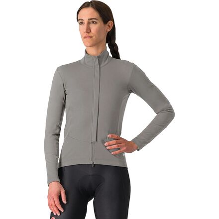 (取寄) カステリ レディース ペルフェット エアー ジャケット - ウィメンズ Castelli women Perfetto Air Jacket - Women's Gunmetal Gray の商品写真