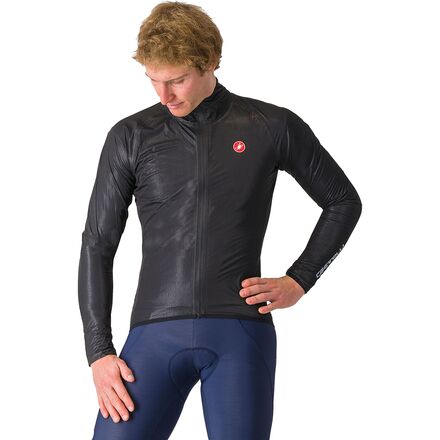 (取寄) カステリ メンズ スコール シェル ジャケット - メンズ Castelli men Squall Shell Jacket - Men's Light Black/Silver Gray