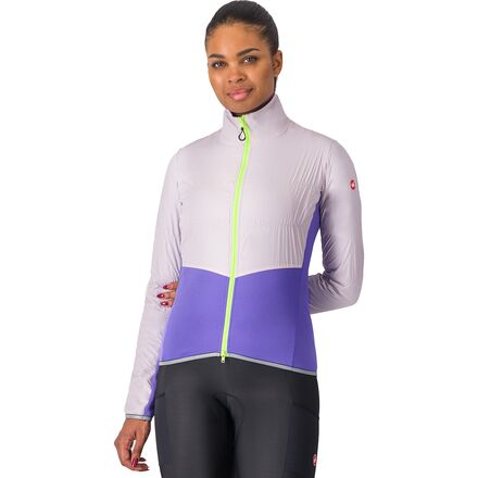 (取寄) カステリ レディース アンリミテッド ジャケット - ウィメンズ Castelli women Unlimited Jacket - Women's Powder Rose/Ultraviolet/Electric Lime