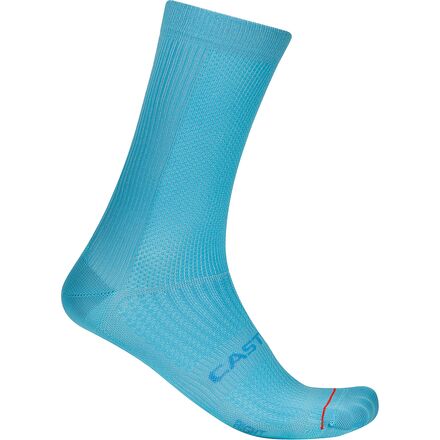 (取寄) カステリ エスプレッソ 18 ソック Castelli Espresso 18 Sock Neon Cobalt