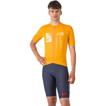 (取寄) カステリ メンズ エスプレッソ R-A/D ビブ ショート - メンズ Castelli men Espresso R-A/D Bib Short - Men's Twilight Blue