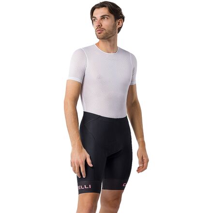 (取寄) カステリ メンズ コンペティツィオーネ 2 リミテッド エディション ショート - メンズ Castelli men Competizione 2 Limited Edition Short - Men's Black/Rosa Giro