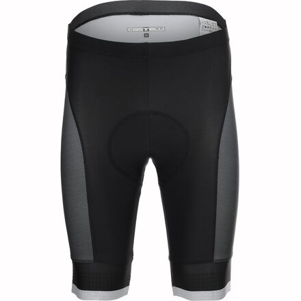 (取寄) カステリ メンズ コンペティツィオーネ 2 リミテッド エディション ショート - メンズ Castelli men Competizione 2 Limited Edition Short - Men's Black/Silver Gray/Fiery Red