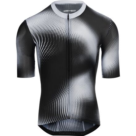 (取寄) カステリ メンズ リミテッド エディション ジャージ - メンズ Castelli men Vortice Limited Edition Jersey - Men's Black/Tonal White/Black