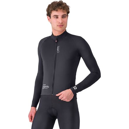 (取寄) カステリ メンズ ジャケット - メンズ Castelli men Do.Di.Ci. Jacket - Men's Light Black｜ジェットラグ店