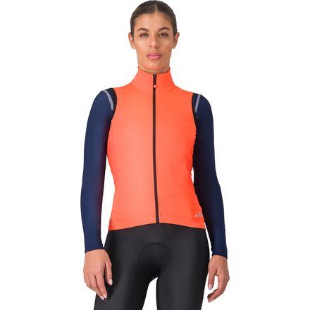 (取寄) カステリ レディース ペルフェット エアー ベスト - ウィメンズ Castelli women Perfetto Air Vest - Women's Brilliant Pink