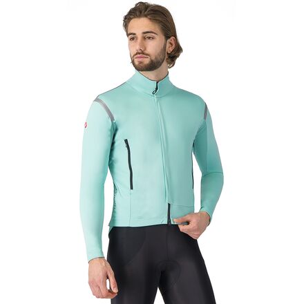 (取寄) カステリ メンズ ペルフェット ロース 3 ジャケット - メンズ Castelli men Perfetto RoS 3 Jacket - Men's Pool Blue/Black Reflex|ジェットラグ店