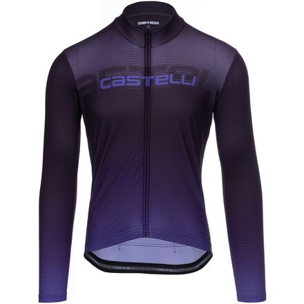 (取寄) カステリ メンズ サーマル リミテッド エディション ジャージ - メンズ Castelli men Apice Thermal Limited Edition Jersey - Men's Dark Night Shade/Ultraviolet/Vortex Gray