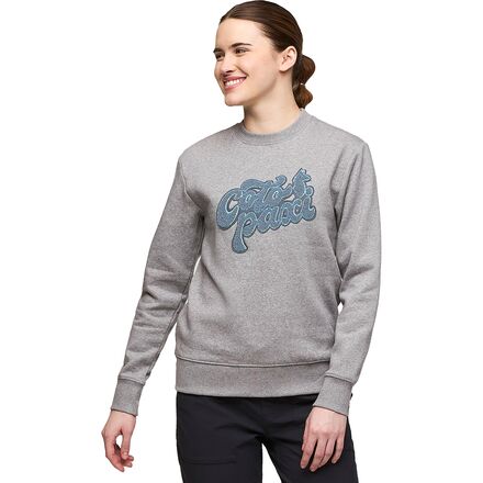 (取寄) コトパクシ レディース クルーネック スウェットシャツ - ウィメンズ Cotopaxi women Coto-Patch Crewneck Sweatshirt - Women's Heather Grey