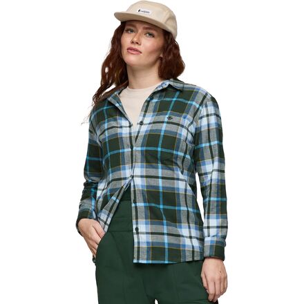 (取寄) コトパクシ レディース フランネル ロング-スローブ シャツ - ウィメンズ Cotopaxi women Quedo Flannel Long-Sleeve Shirt - Women\'s Cargo Plaid｜ジェットラグ店