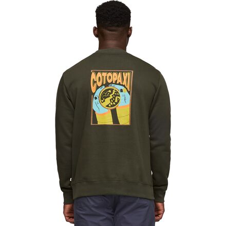 (取寄) コトパクシ メンズ モーニング ブリュー クルー スウェットシャツ - メンズ Cotopaxi men Morning Brew Crew Sweatshirt - Men's Woods|ジェットラグ店