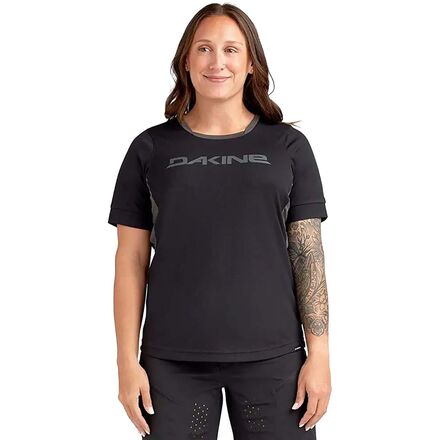 (取寄) ダカイン レディース スリリウム ショートスリーブ ジャージ - ウィメンズ DAKINE women Thrillium Short-Sleeve Jersey - Women\'s Black