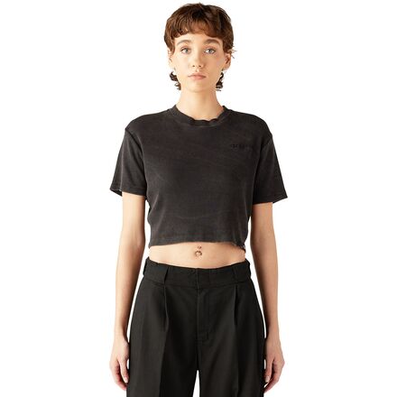 (取寄) ディッキーズ レディース T-シャツ - ウィメンズ Dickies women Plentywood T-Shirt - Women's Black