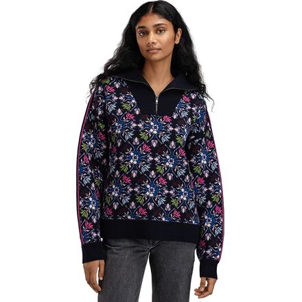 (取寄) ダーレオブノルウェー レディース セーター - ウィメンズ Dale of Norway women Fjaere Sweater - Women's Navy/Ultra/Marine/Pink｜ジェットラグ店