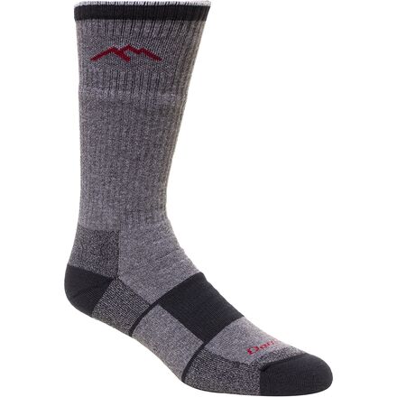 (取寄) ダーンタフ メンズ ハーカー クールマックス ブーツ フル クッション ソック - メンズ Darn Tough men Hker Coolmax Boot Full Cushion Sock - Men's Gray/Black