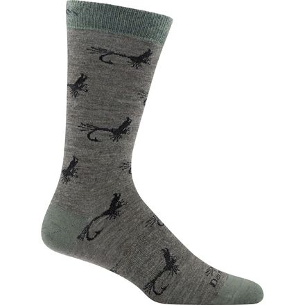 (取寄) ダーンタフ メンズ マクフライ クルー ライト ソック - メンズ Darn Tough men McFly Crew Light Sock - Men's Taupe|ジェットラグ店