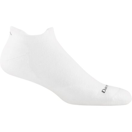(取寄) ダーンタフ ラン クールマックス ノーショー タブ ウルトラ-ライトウエイト クッション ソック Darn Tough Run Coolmax No-Show Tab Ultra-Lightweight Cushion Sock White