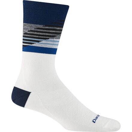 (取寄) ダーンタフ リレハンメル ノルディック ブーツ ライトウェイト ソック Darn Tough Lillehammer Nordic Boot Lightweight Sock White｜ジェットラグ店