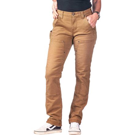 (取寄) ダブテイル ワークウェア レディース メイヴァン X パンツ - ウィメンズ Dovetail Workwear women Maven X Pant - Women's Saddle Brown Canvas
