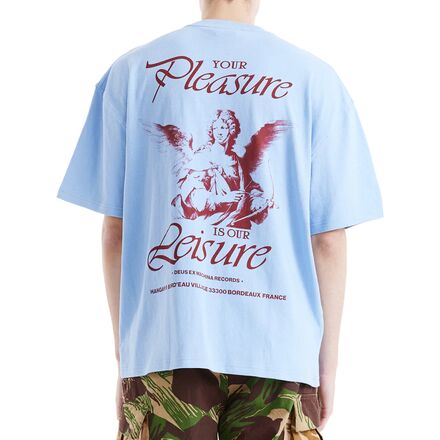 (取寄) デウスエクスマキナ メンズ レディ リバティーン T-シャツ - メンズ Deus Ex Machina men Lady Libertine T-Shirt - Men's Cerulean